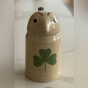 Webco Schultz & Dooley "Dooley" beer stein featuring a shamrock design